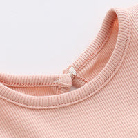 Load image into Gallery viewer, Baby Girls Solid Color Flower Rompers Wholesale 22051643
