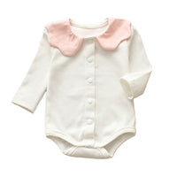 Load image into Gallery viewer, Baby Girls Solid Color Rompers Wholesale 22051645
