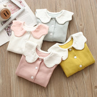 Load image into Gallery viewer, Baby Girls Solid Color Rompers Wholesale 22051645
