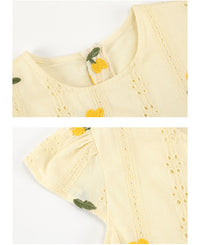 Load image into Gallery viewer, Kid Big Kid Girls Flower Embroidered Dresses Wholesale 22051684
