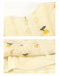 Load image into Gallery viewer, Kid Big Kid Girls Flower Embroidered Dresses Wholesale 22051684
