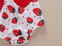 Load image into Gallery viewer, Baby Kid Girls Fruit Print Rompers Wholesale 22051706
