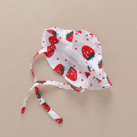Load image into Gallery viewer, Baby Kid Girls Fruit Print Rompers Wholesale 22051706
