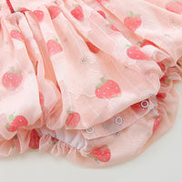 Load image into Gallery viewer, Baby Girls Fruit Print Rompers Wholesale 220517103

