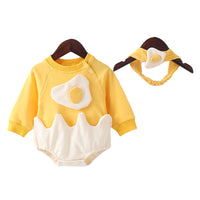 Load image into Gallery viewer, Baby Girls Color-blocking Rompers Wholesale 22051711
