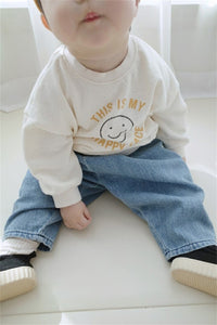 Load image into Gallery viewer, Baby Kid Unisex Solid Color Polka dots Print Pants Wholesale 220517111
