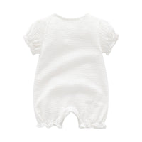Load image into Gallery viewer, Baby Girls Solid Color Rompers Wholesale 220517115
