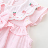 Load image into Gallery viewer, Baby Girls Fruit Print Rompers Wholesale 220517119
