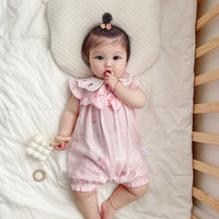 Load image into Gallery viewer, Baby Girls Fruit Print Rompers Wholesale 220517119
