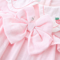 Load image into Gallery viewer, Baby Girls Fruit Print Rompers Wholesale 220517119
