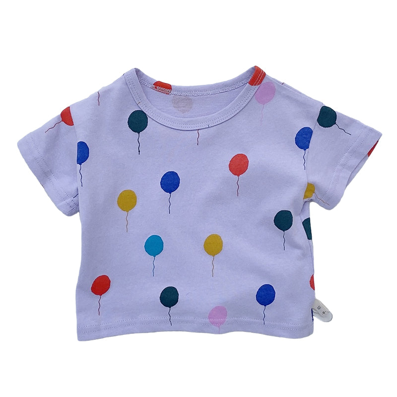 Baby Unisex Print T-Shirts Wholesale 220517131