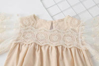 Load image into Gallery viewer, Baby Girls Solid Color Lace Rompers Wholesale 220517138
