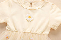 Load image into Gallery viewer, Baby Girls Flower Embroidered Rompers Wholesale 22051717

