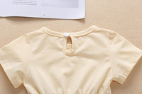 Load image into Gallery viewer, Baby Girls Flower Embroidered Rompers Wholesale 22051717
