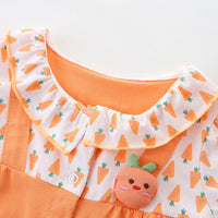 Load image into Gallery viewer, Baby Girls Fruit Cartoon Print Rompers Wholesale 220517180
