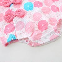 Load image into Gallery viewer, Baby Girls Print Rompers Wholesale 220517183

