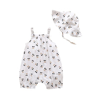 Load image into Gallery viewer, Baby Girls Flower Fruit Print Rompers Wholesale 22051719
