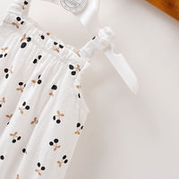 Load image into Gallery viewer, Baby Girls Flower Fruit Print Rompers Wholesale 22051719
