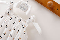 Load image into Gallery viewer, Baby Girls Flower Fruit Print Rompers Wholesale 22051719
