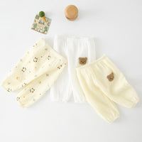 Load image into Gallery viewer, Baby Kid Unisex Solid Color Cartoon Pants Wholesale 220517203
