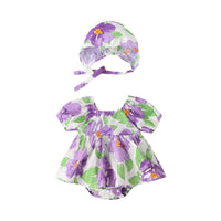 Load image into Gallery viewer, Baby Girls Flower Rompers Wholesale 220517211
