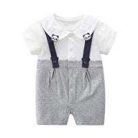 Load image into Gallery viewer, Baby Unisex Color-blocking Rompers Wholesale 220517217
