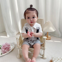 Load image into Gallery viewer, Baby Unisex Color-blocking Rompers Wholesale 220517217
