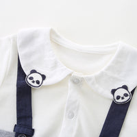 Load image into Gallery viewer, Baby Unisex Color-blocking Rompers Wholesale 220517217
