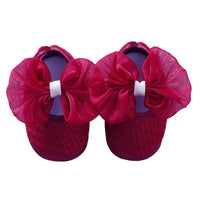 Load image into Gallery viewer, Baby Girls Solid Color Bow Shoes Wholesale 220517225
