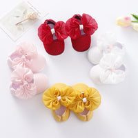 Load image into Gallery viewer, Baby Girls Solid Color Bow Shoes Wholesale 220517225
