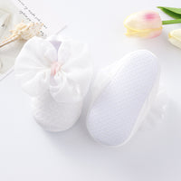 Load image into Gallery viewer, Baby Girls Solid Color Bow Shoes Wholesale 220517225
