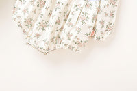 Load image into Gallery viewer, Baby Girls Flower Print Rompers Wholesale 22051723
