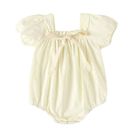 Load image into Gallery viewer, Baby Girls Flower Bow Print Rompers Wholesale 220517237
