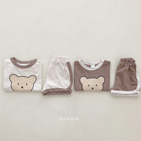 Load image into Gallery viewer, 2 Pieces Set Baby Kid Unisex Cartoon Print T-Shirts And Shorts Wholesale 220517238
