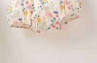 Load image into Gallery viewer, Baby Girls Flower Print Rompers Wholesale 22051726

