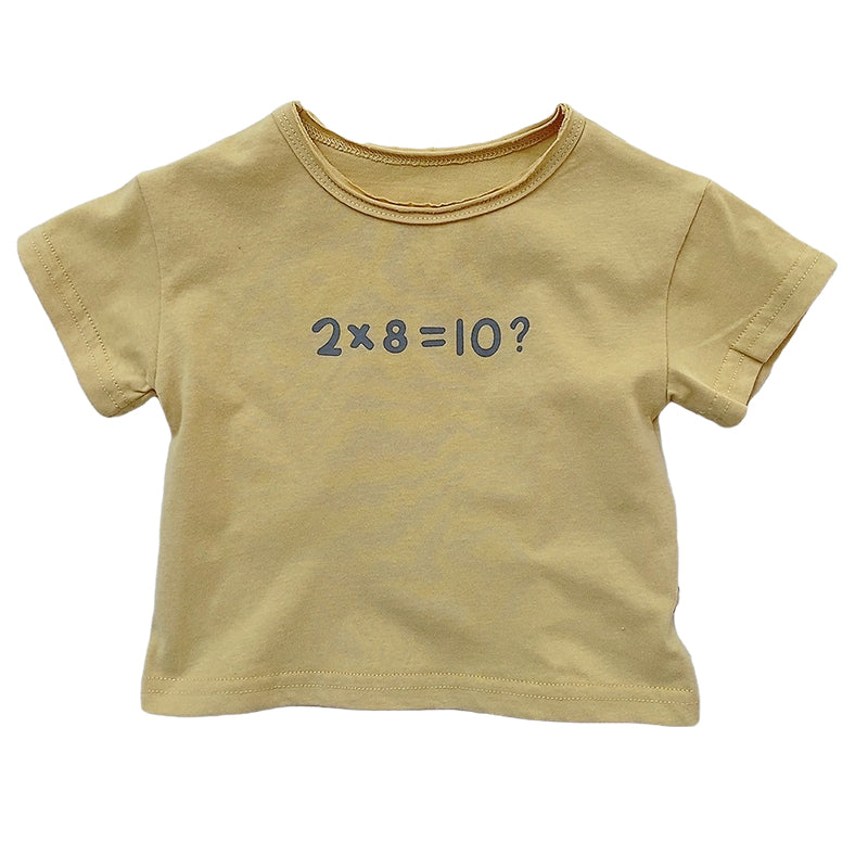 Baby Girls Boys Letters T-Shirts Wholesale 22051750