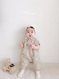 Load image into Gallery viewer, Baby Kid Unisex Polka dots Print Rompers Wholesale 22051754
