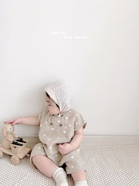 Load image into Gallery viewer, Baby Kid Unisex Polka dots Print Rompers Wholesale 22051754
