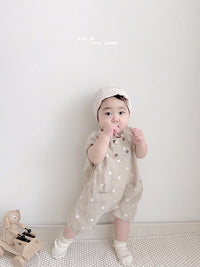 Load image into Gallery viewer, Baby Kid Unisex Polka dots Print Rompers Wholesale 22051754
