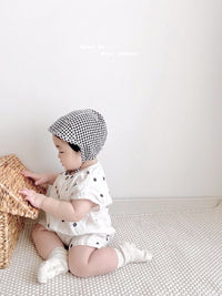 Load image into Gallery viewer, Baby Kid Unisex Polka dots Print Rompers Wholesale 22051754
