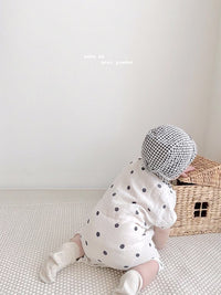 Load image into Gallery viewer, Baby Kid Unisex Polka dots Print Rompers Wholesale 22051754
