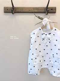 Load image into Gallery viewer, Baby Kid Unisex Polka dots Print Rompers Wholesale 22051754
