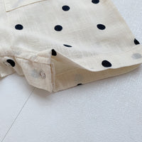 Load image into Gallery viewer, Baby Kid Unisex Polka dots Print Rompers Wholesale 22051754
