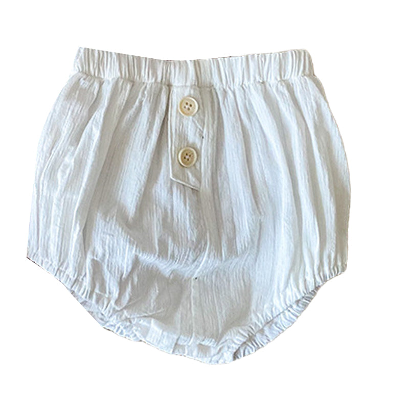Baby Kid Unisex Solid Color Shorts Wholesale 22051757