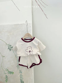 Load image into Gallery viewer, 2 Pieces Set Baby Kid Unisex Cartoon Print T-Shirts And Shorts Wholesale 22051759
