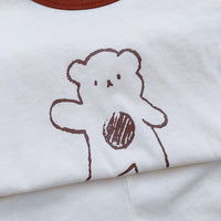 Load image into Gallery viewer, 2 Pieces Set Baby Kid Unisex Cartoon Print T-Shirts And Shorts Wholesale 22051759
