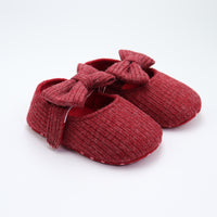 Load image into Gallery viewer, Girls Solid Color Bow Shoes Wholesale 22051767
