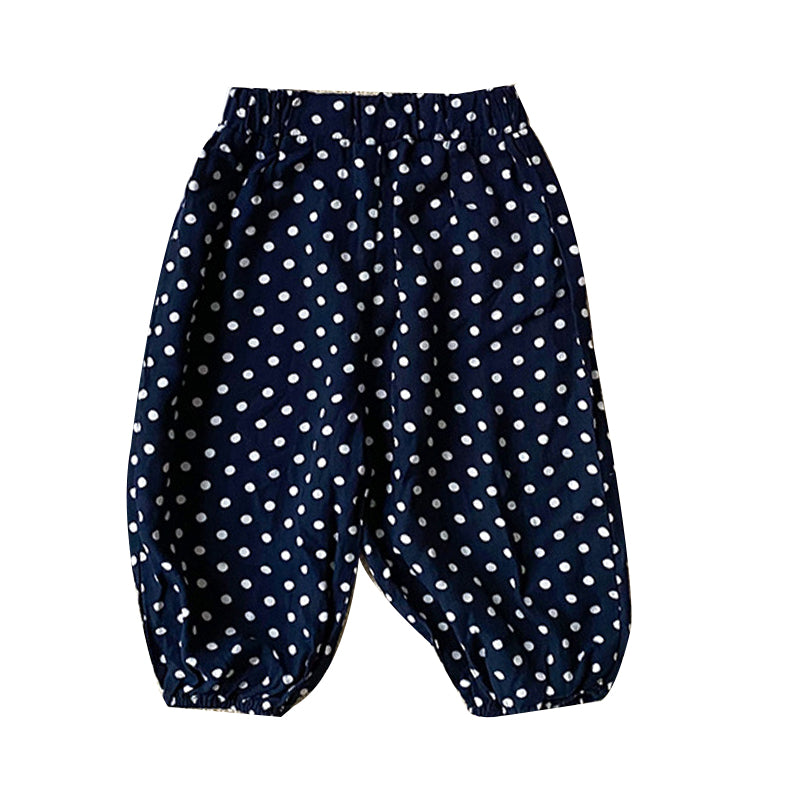 Baby Girls Polka dots Pants Wholesale 22051776