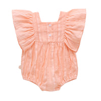 Load image into Gallery viewer, Baby Girls Solid Color Rompers Wholesale 22051777
