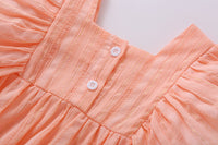 Load image into Gallery viewer, Baby Girls Solid Color Rompers Wholesale 22051777
